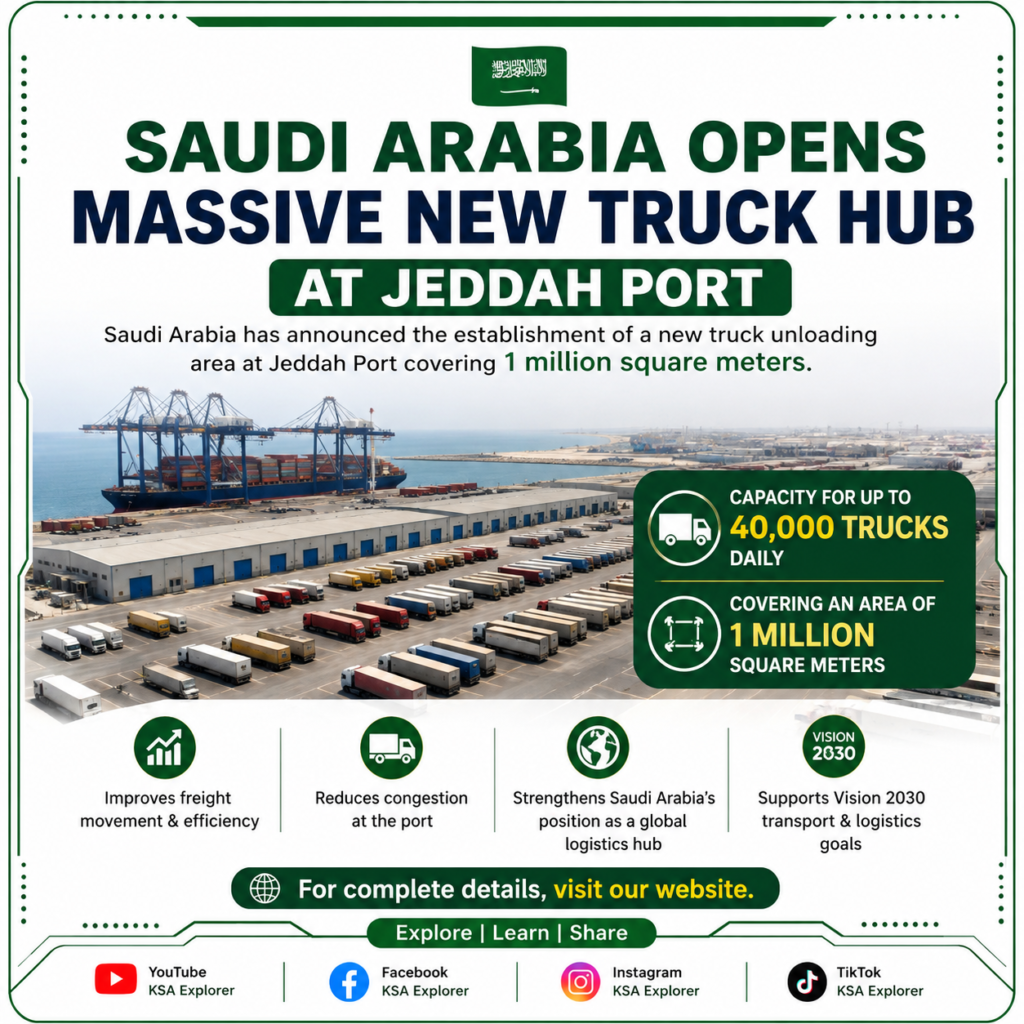 Saudi Arabia Launches 1 Million m² Truck Unloading Area at Jeddah Port 29c86880 9c6f 4f2b 90da f71578088812 1
