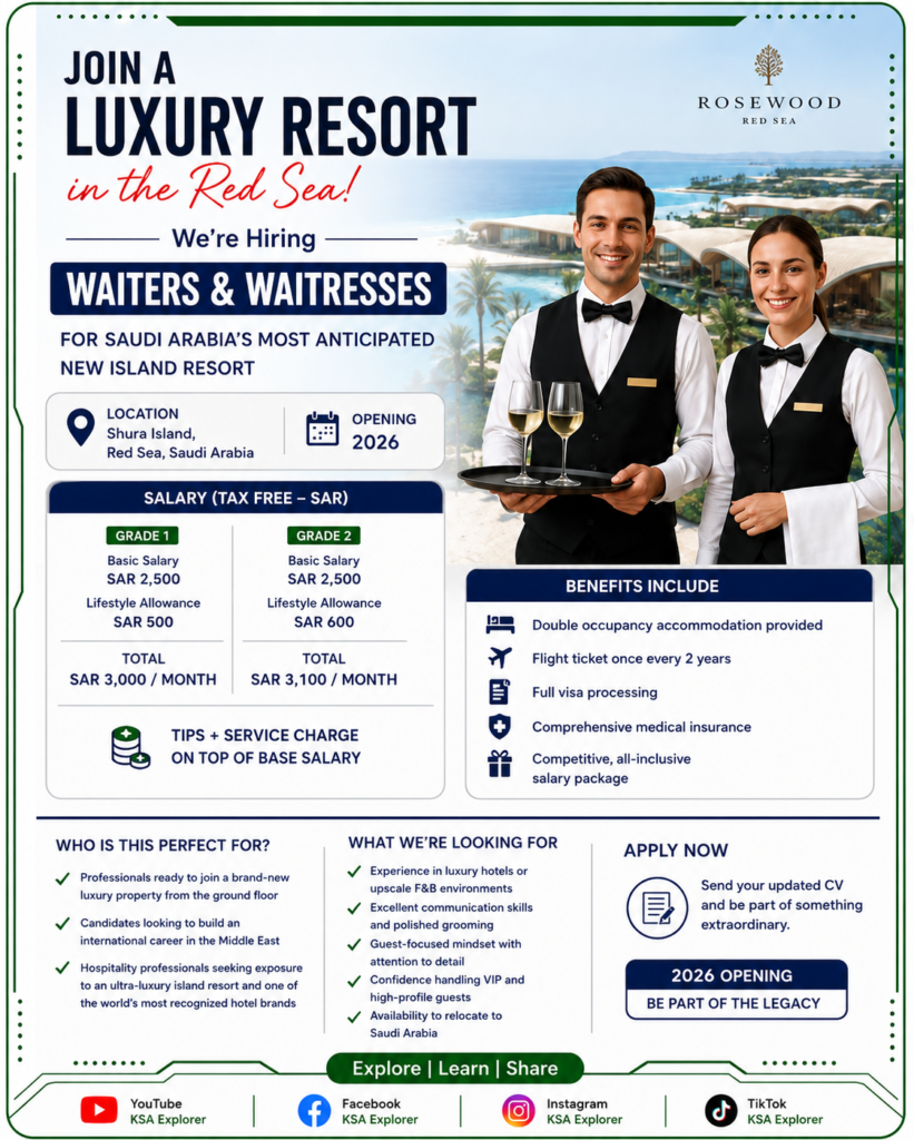 Waiter & Waitress Jobs at Rosewood Red Sea – Shura Island, Saudi Arabia (2026 Opening) 53a801f2 1686 4ffe Ae07 2d34157e1b59 821x1024
