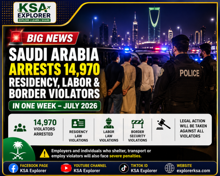 Saudi Arabia Arrests 14,970 Residency, Labor, and Border Violators in One Week A90e01e6 C266 42a1 B874 674f8d56ee2d